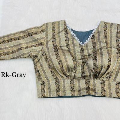 Rk Banarasi By Sagar Impex Banarasi Readymade Blouse Collection